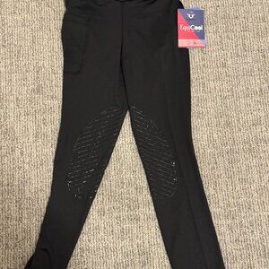 Women Size XS TuffRider Bootie,Leggings,EquiCool Brand,equestrian,dressage,black